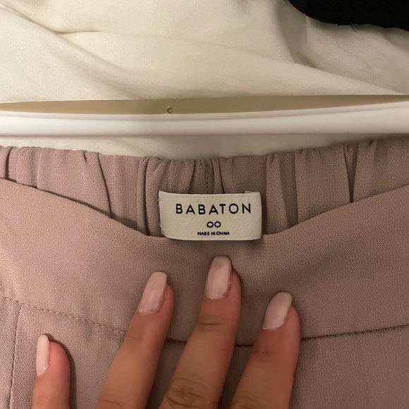 Aritzia Babaton pink dress pant - Picture 2 of 2